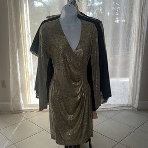 Metallic dress